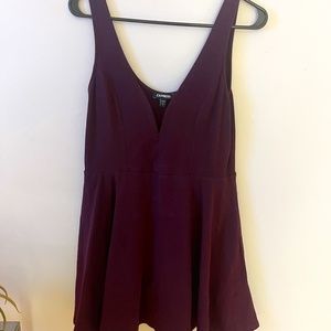 Express Plum Dress